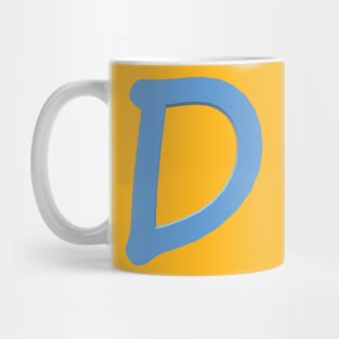 Letter D Mug